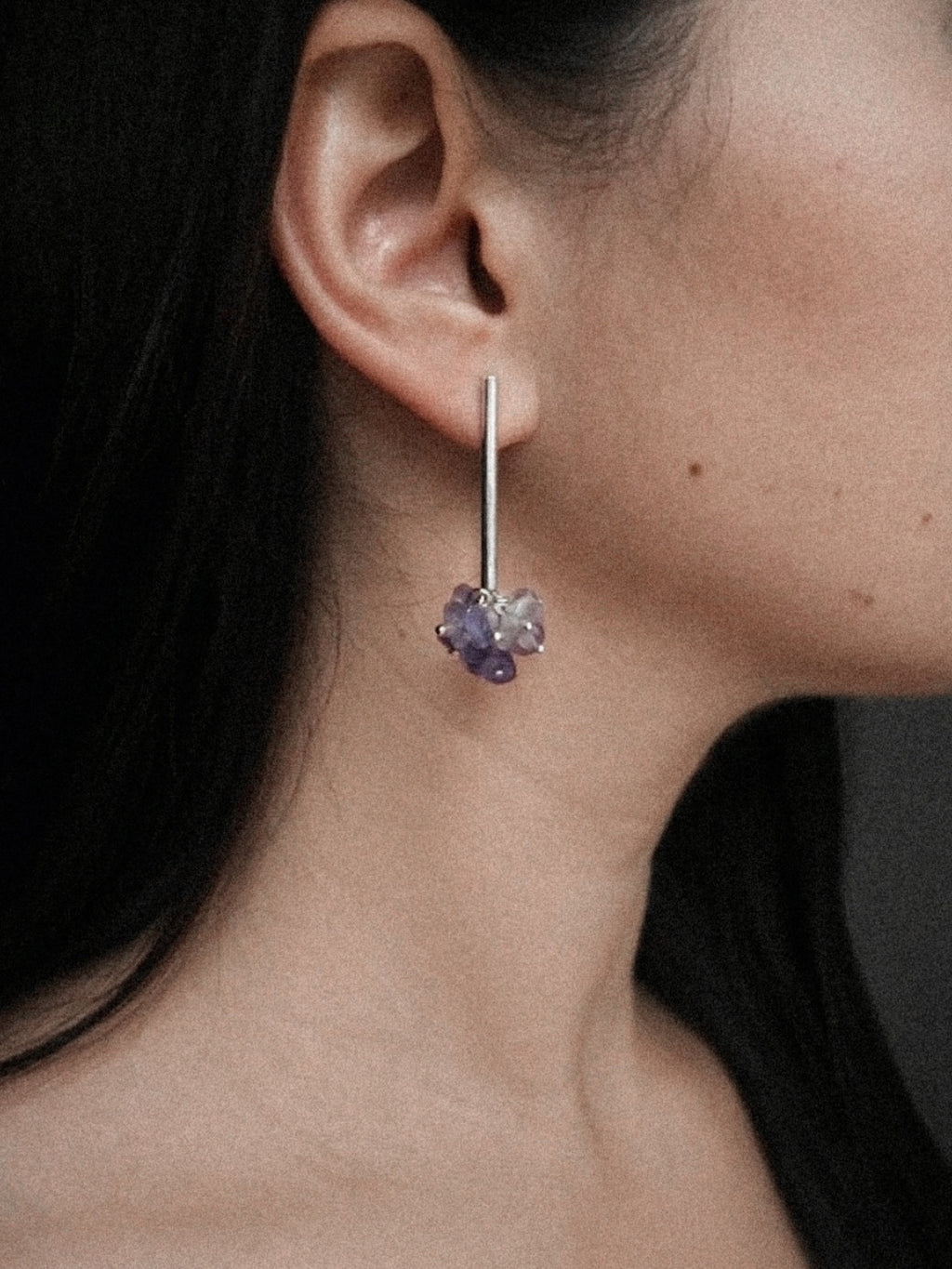 Line Bloom Earrings E002A