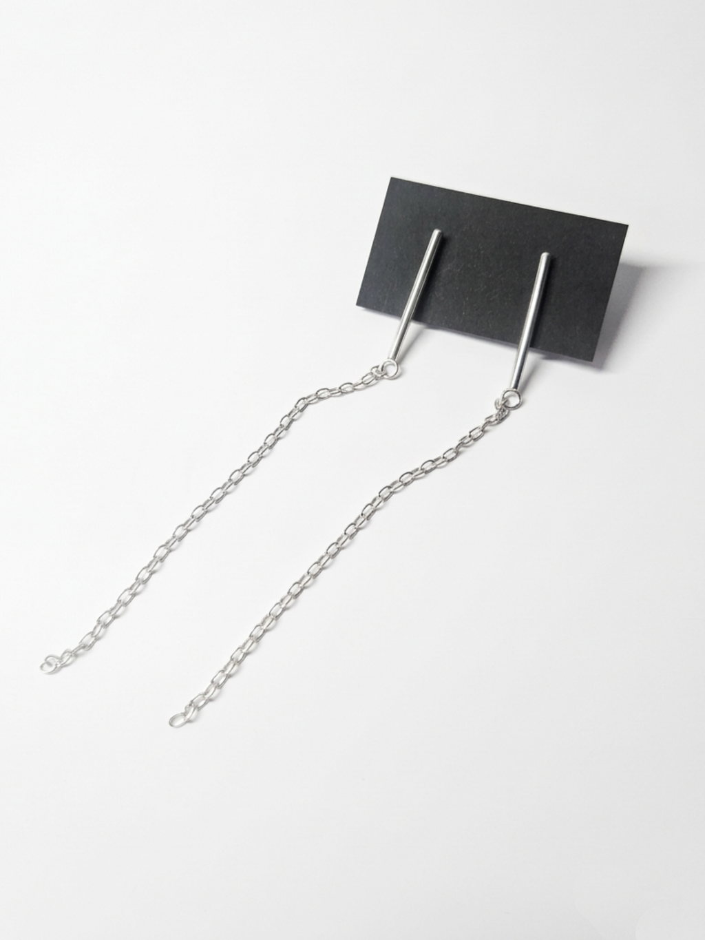 Line Chain Earrings E001