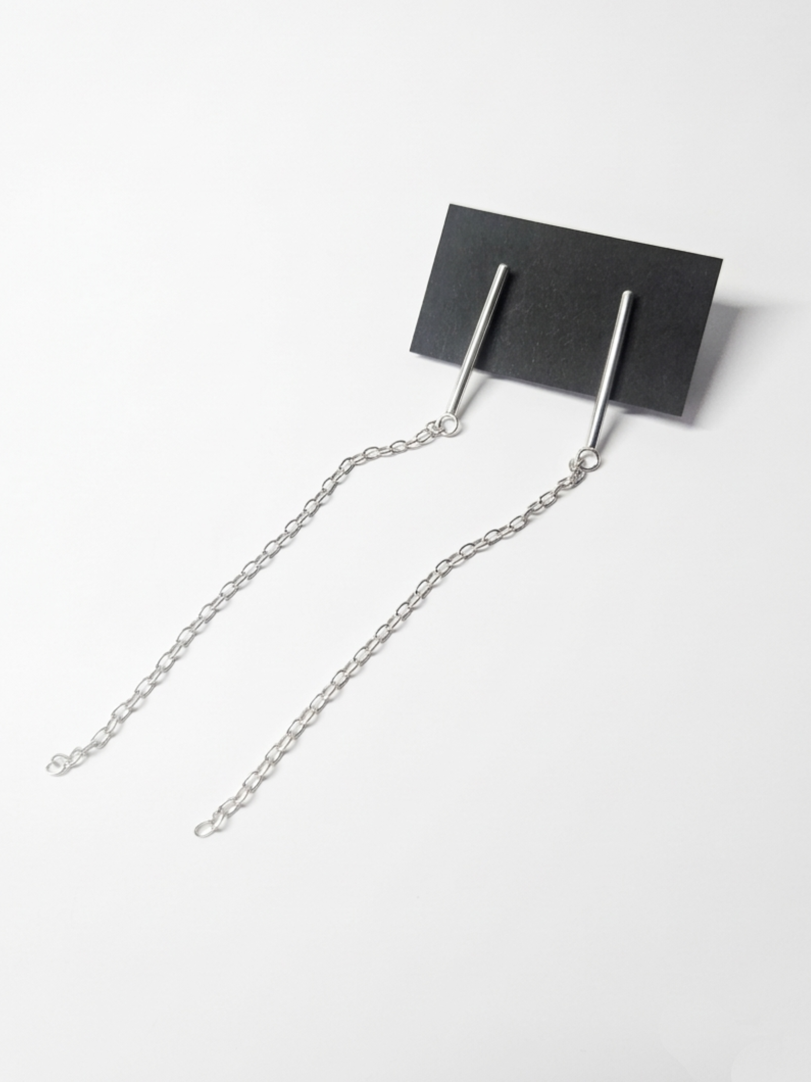 Line Chain Earrings E001